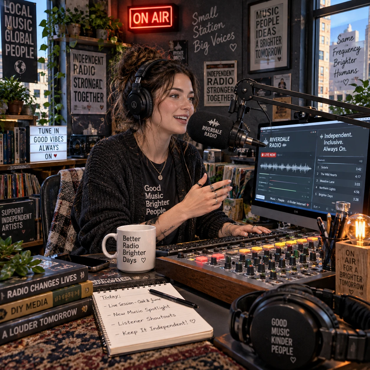 Jak vytvořit vlastní internetové rádio krok za krokem